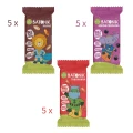 Skrzynia Batoników - zestaw 15 szt. batoników w 3 smakach