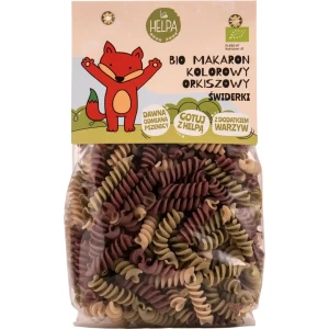 Bio Makaron Kolorowy Orkiszowy Świderki 250 g