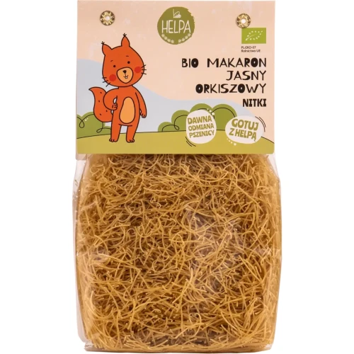 Bio Makaron Jasny Orkiszowy Nitki